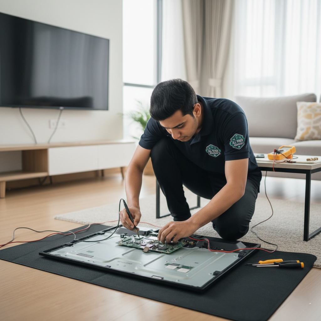 Professional LED TV Panel Repair Service | ALL FIXED SERVICES